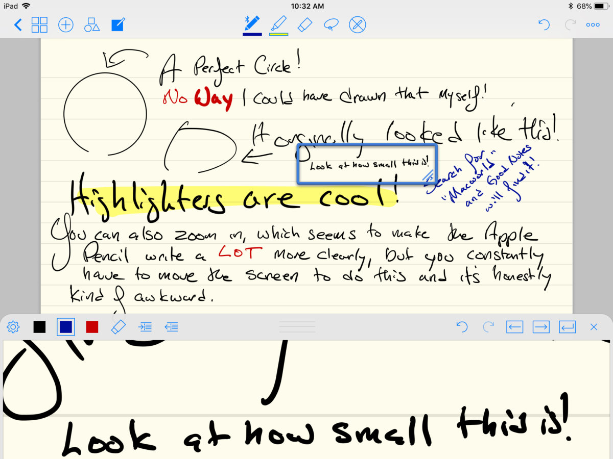 Goodnotes app store